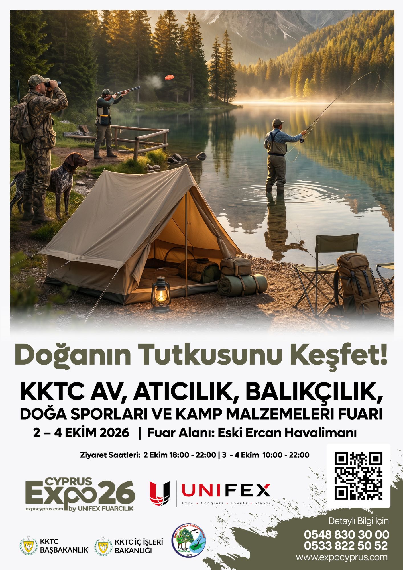 KKTC Av, Atıcılık, Balıkçılık, Doğa Sporları ve Kamp Malzemeleri Fuarı